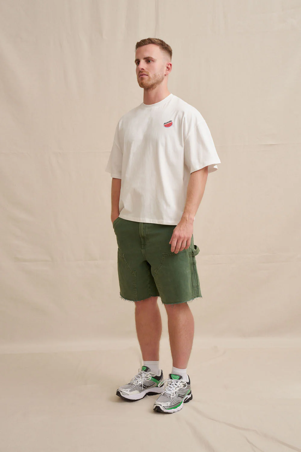 Unisex Stacked Fruit Compact Tee - Image 6