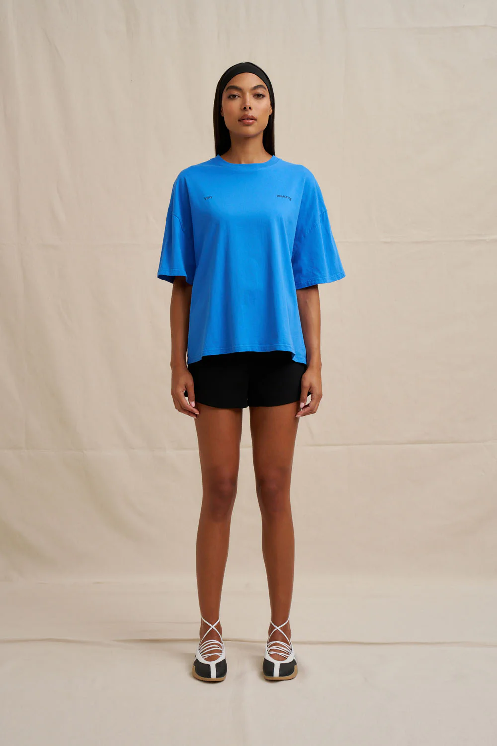 Star Compact Tee - Electric Blue - Image 9