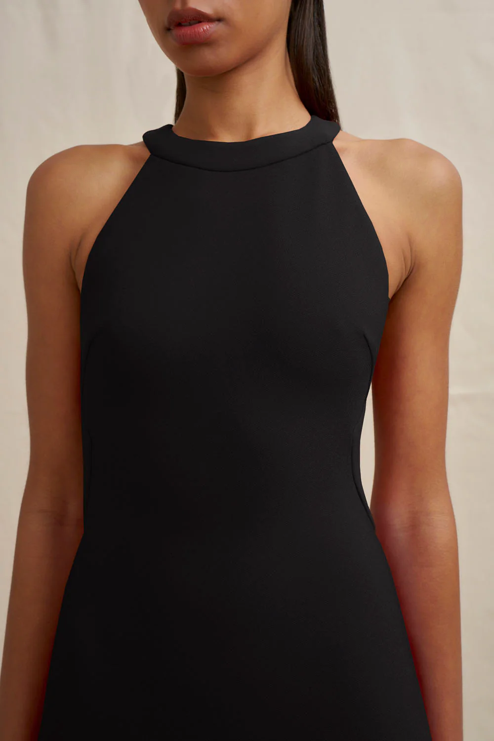 Velora Open Back Jersey Gown - Image 3