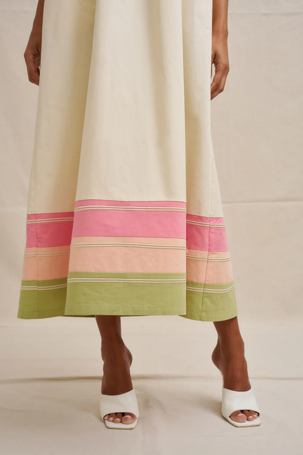 Verona Sun Dress - Ecru - Image 7