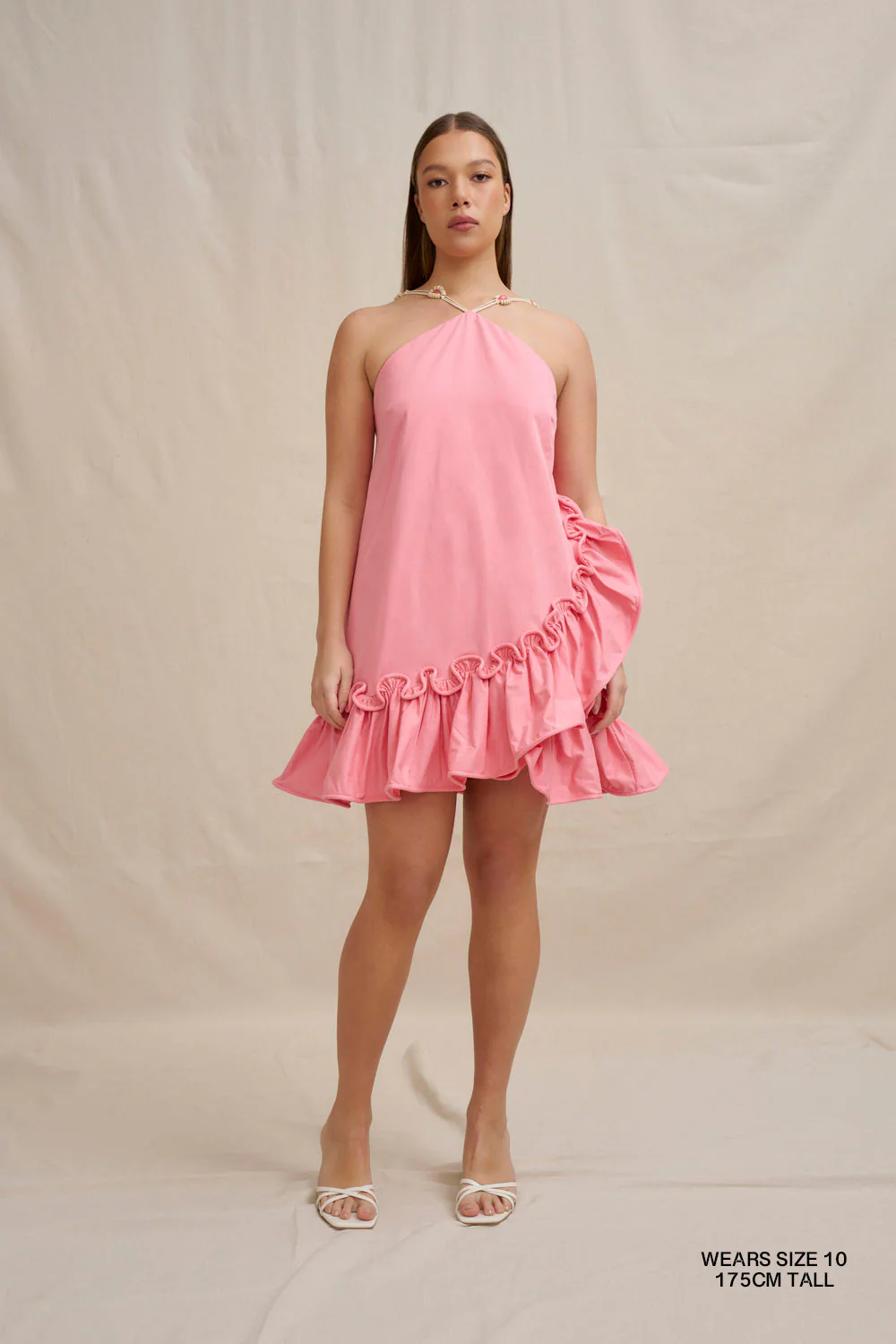 Verona Mini Dress - Pink - Image 10